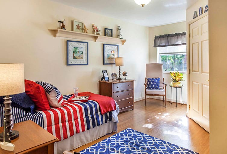 Charter Senior Living of Annapolis Bedroom