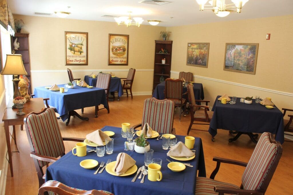 Charter Senior Living of Annapolis Dining Room