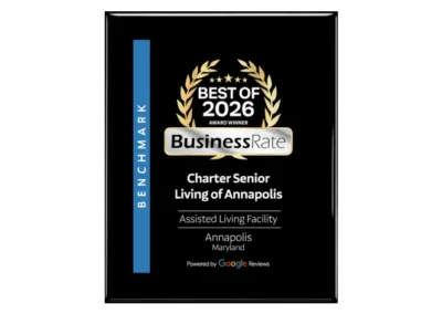 Charter Senior Living of Annapolis Named Best in Assisted Living